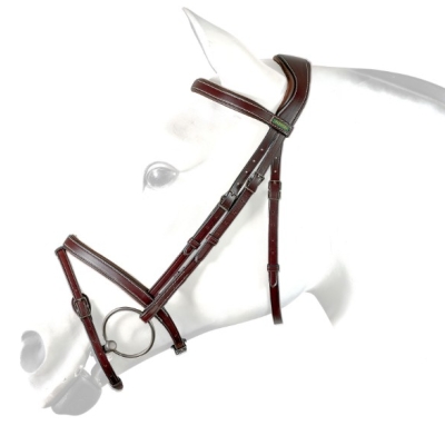 Image of Amerigo BR74 Flash Bridle with Anatomical Headpiece