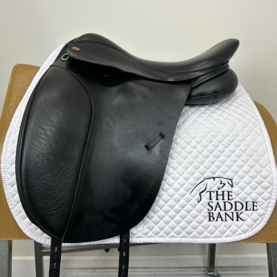 Image of 17.5 inch Kent and Masters Original Cob Dressage MDX Black Adjustable