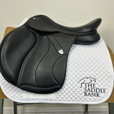 Image of 17.5 inch Bates All Purpose SC Square Cantle Opulence + Black Adjustable