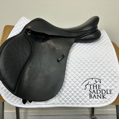 Image of 16.5 inch Kent and Masters Pony Club Long Leg MLL Black Adjustable
