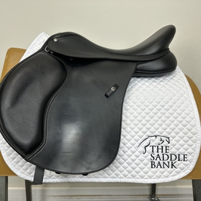 Image of 17.5 inch Wintec 500 Square Cantle SC AP All Purpose Black Adjustable