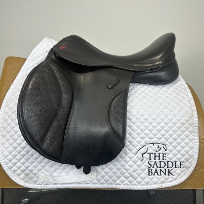 Image of 17 inch Kent and Masters S-Series High Wither Compact GP HGC Brown Adjustable