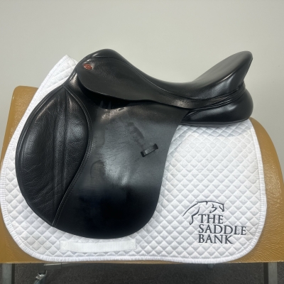 Image of 17.5 inch Kent and Masters Original High Wither GP HGP Black Adjustable