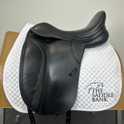 Image of 17.5 inch Thorowgood T8 Low Wither Dressage LDM Black Adjustable