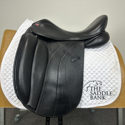 Image of 17.5 inch GFS Monarch Cob Dressage S656 Black Adjustable