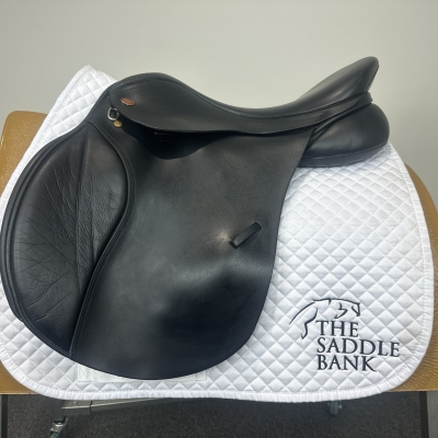 Image of 17.5 inch Kent and Masters Original High Wither GP HGP Black Adjustable