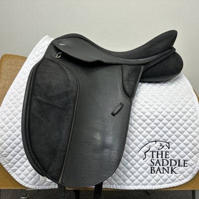 Image of 17 inch Thorowgood T4 High Wither Dressage HDM Black Adjustable