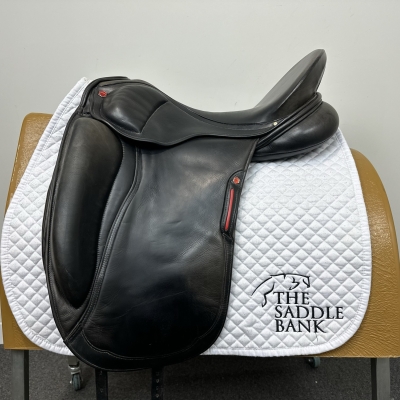 Image of 17.5 inch Albion Revelation Red Label Dressage Black Medium Wide