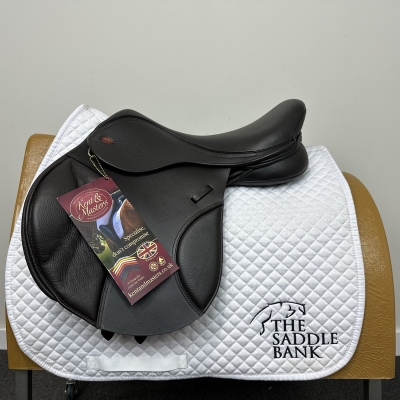Image of 16 inch Kent and Masters S-Series Pony Jump MPJ Brown Adjustable