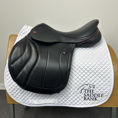 Image of 17 inch Kent and Masters Competition Series Dual Flap Jump Black Adjustable
