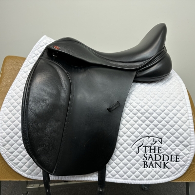 Image of 17 inch Kent and Masters S-Series High Wither Dressage Moveable Block HDM Black Adjustable