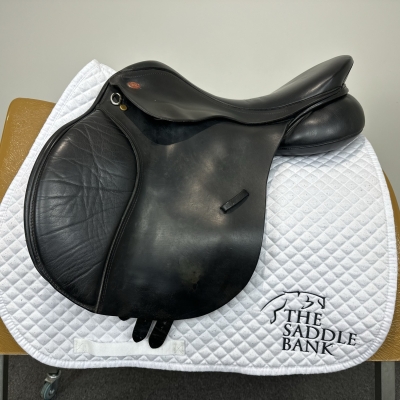 Image of 17 inch Kent and Masters Original High Wither GP HGP Black Adjustable