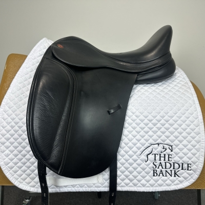 Image of 16.5 inch Kent and Masters S-Series Low Profile Dressage Moveable Block LDM Black Adjustable