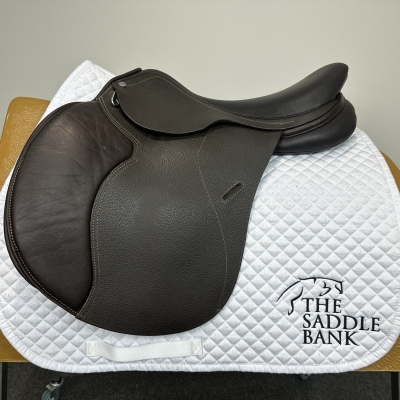 Image of 17 inch Cavaletti Collection Dual Flap Jump Brown Adjustable