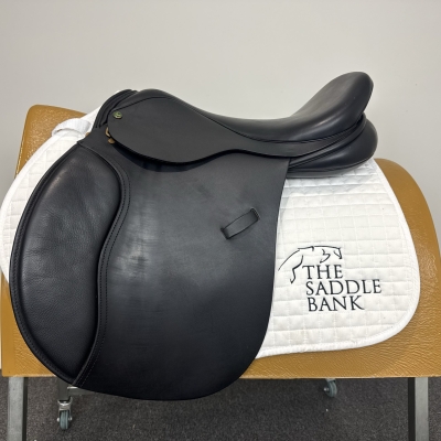 Image of 17.5 inch Ideal H & C Wide Seat GP Cut Black Wide