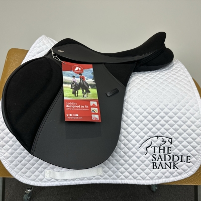 Image of 16.5 inch Thorowgood T4 Pony Long Leg MLL Black Adjustable