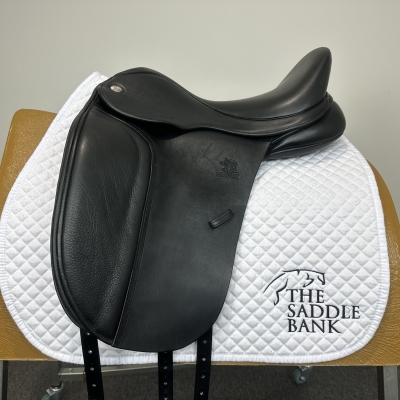 Image of 16.5 inch Fairfax Classic Moveable Block Dressage Black Adjustable