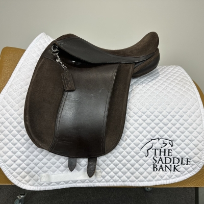 Image of 14 inch GFS Monarch Trophy Pony Show Suede S672 Brown Adjustable
