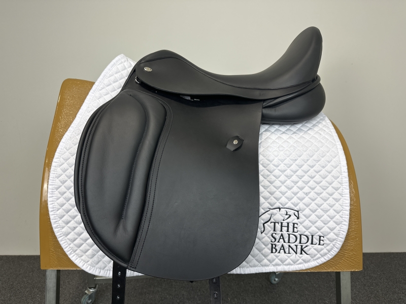 Ideal Twinflap Dressage ƎXL Saddle, dressage saddle from The Saddle Bank