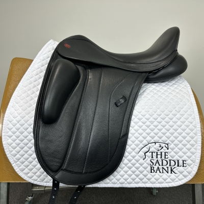 Image of 17.5 inch Kent and Masters Competition Series Monoflap Dressage Black Adjustable