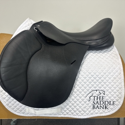 Image of 17.5 inch Cavaletti Collection Dual Flap GP Black Adjustable