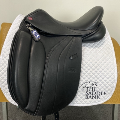 Image of 16.5 inch GFS Monarch Cob Dressage S656 Black Adjustable
