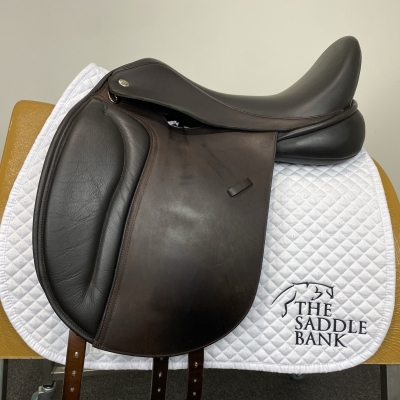 Image of 17.5 inch Ideal Twinflap Dressage ƎXL Brown Adjustable