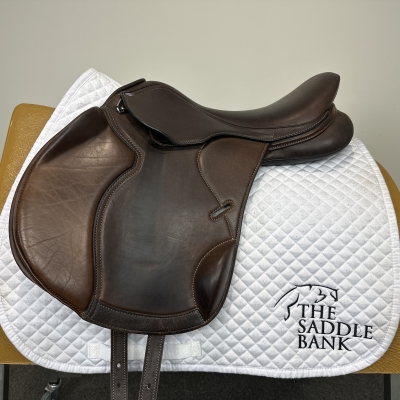 Image of 16.5 inch Cavaletti Collection Monoflap Jump Brown Adjustable