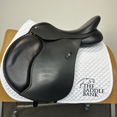 Image of 16.5 inch Wintec 500 Square Cantle SC AP All Purpose Black Adjustable