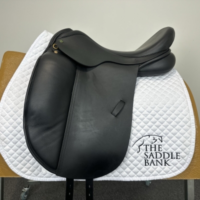 Image of 17.5 inch Ideal Roella Dressage Black Medium Wide