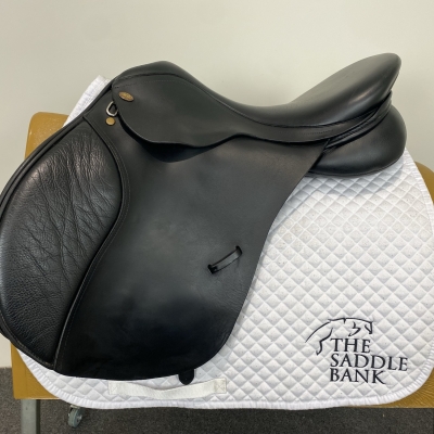 Image of 17.5 inch Kent and Masters Original High Wither GP HGP Black Adjustable