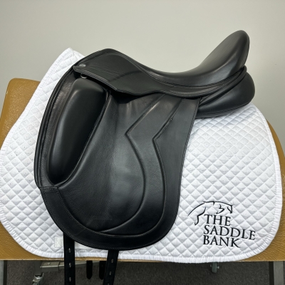 Image of 17.5 inch Ideal Technical and Traditional (T and T) Monoflap Dressage Black Adjustable