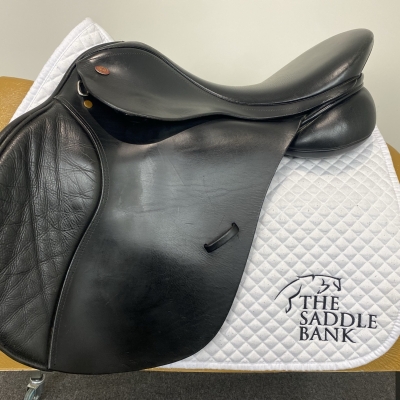 Image of 18 inch Kent and Masters Original High Wither GP HGP Black Adjustable