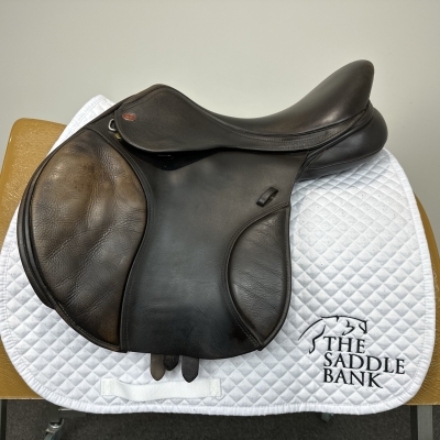 Image of 17.5 inch Kent and Masters S-Series Jump MJJ Brown Adjustable