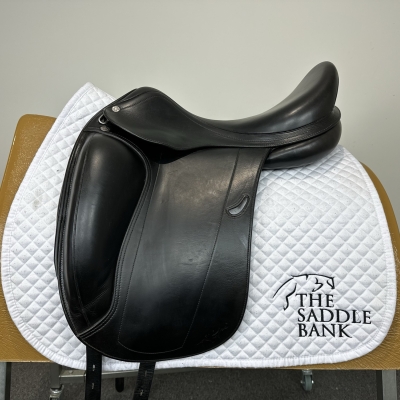 Image of 17 inch Equipe Emporio Monoflap Dressage Black Medium