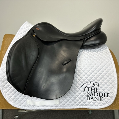 Image of 17 inch Kent and Masters Original High Wither GP HGP Black Adjustable