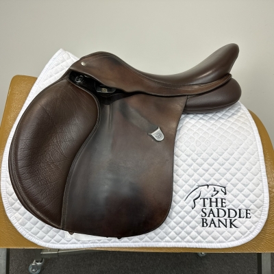 Image of 17 inch Bates All Purpose SC Square Cantle Heritage Brown Adjustable
