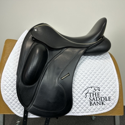 Image of 17.5 inch Custom Saddlery Wolfgang Gemini Black Medium