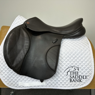 Image of 17.5 inch Kent and Masters S-Series Jump MJJ Brown Adjustable