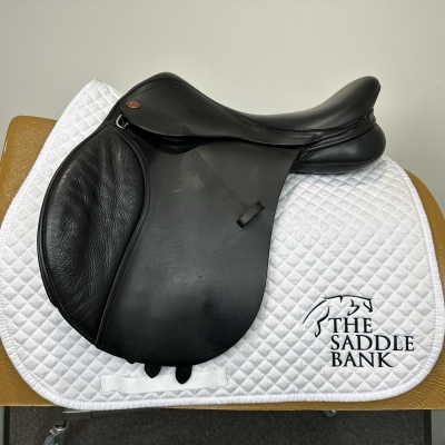 Image of 16 inch Kent and Masters Pony Club Long Leg MLL Black Adjustable