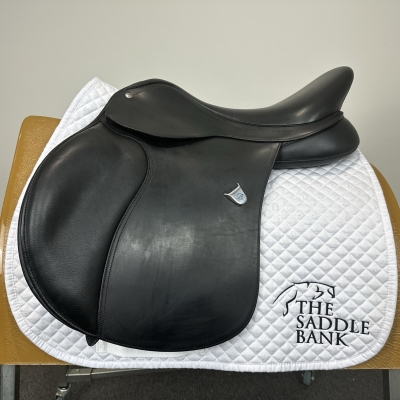 Image of 17 inch Bates All Purpose SC Square Cantle Heritage Black Adjustable