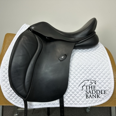 Image of 17 inch Ideal Technical and Traditional (T and T) Twinflap Dressage Black Adjustable