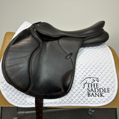 Image of 18 inch Cavaletti Collection Monoflap Jump Brown Adjustable