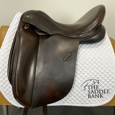 Image of 17.5 inch Ideal Suzannah Dressage Brown Medium Wide