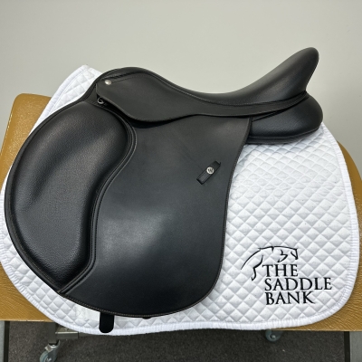 Image of 17 inch Wintec 500 Square Cantle SC AP All Purpose Black Adjustable