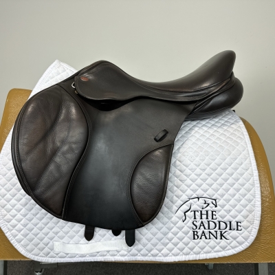 Image of 17.5 inch Kent and Masters S-Series Jump MJJ Brown Adjustable