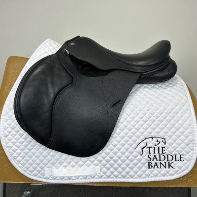 Image of 15.5 inch Cavaletti Collection Dual Flap GP Black Adjustable