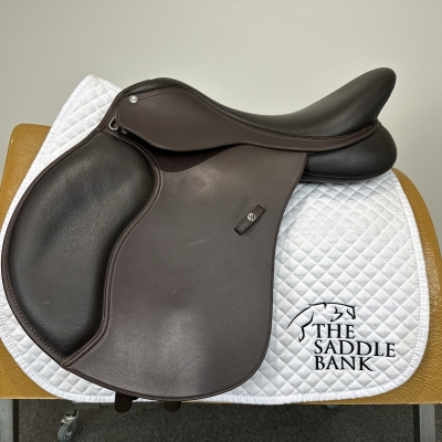 Image of 17 inch Wintec 500 Square Cantle SC AP All Purpose Brown Adjustable