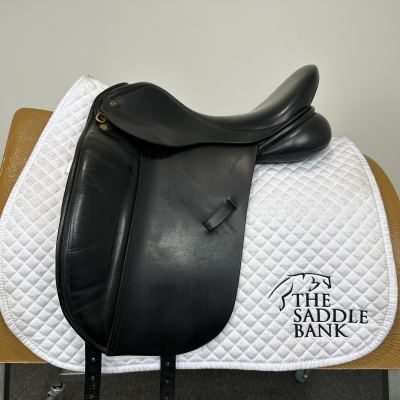 Image of 16 inch Ideal Suzannah Dressage Black Medium Wide