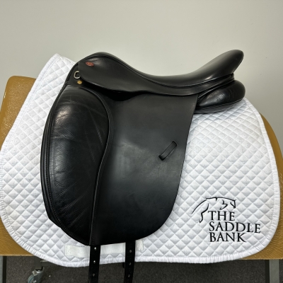 Image of 17 inch Kent and Masters Original Cob Dressage MDX Black Adjustable